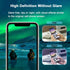 Screen Protector for iPhone 11, iPhone XR (6.1"), HD Anti Blue Light Blocking Tempered Glass Film, Eye Protection, Case