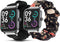 IDW13,IDW16,IDW19,IDW17 Smartwatch Bands, Lamshaw 22mm Fabric Elastic Scrunchie Elastic Women Cute Replacement Straps Compatible for TOOBUR,TEMINICE,VRPEFIT,Konitee,Gydom,Faweio IDW13 Watch / Woneligo W3 / TOOBUR,Faweio IDW16 Watch / MILOUZ,Amzhero,A-TGTG