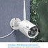 Hiseeu 3MP Outdoor Wireless Security Camera, Waterproof with IR Cut Day & Night Vision, Compatible with 10CH System