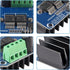 Shutao 4PCS BTS7960 43A H-bridge Double High Power Motor Driver Module/Diy Smart Car Current Diagnostic