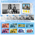 Instant Print Camera for Kids with 3 Rolls Printer Paper, 1080P Toddler Digital Camera Toys, 32GB SD Card, White