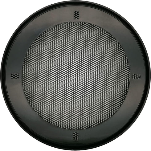 4" Speaker Grill Covers, Car Speaker Subwoofer Guard Protector, ABS Plastic Frame with Metal Mesh, Black - 2Pcs