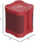 Skullcandy Terrain Mini Wireless Bluetooth Speaker, IPX7 Waterproof Portable with Dual Custom Passive Radiators, 14