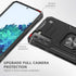 YmhxcY for Galaxy S21 5G Case with 3D Curved Screen Protector, Armor Grade Case with Rotating Holder (Black)