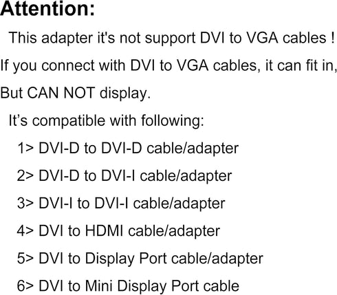 DVI-I Female to DVI-D Male Right Angle Adapter