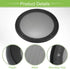 ACROPIX Universal 8" Car Speaker Grills Cover Mesh Round 8 Inch Audio Subwoofer Guard Protector Case with Mounting