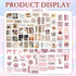 100 Prayer Board Stickers Supplies - Pcs Inspirational Prayer Vision Board Stickers, Motivational Christian Water