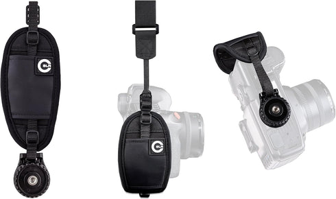 Custom SLR Neoprene Hand Strap with Mount for Mirrorless & DSLR Cameras