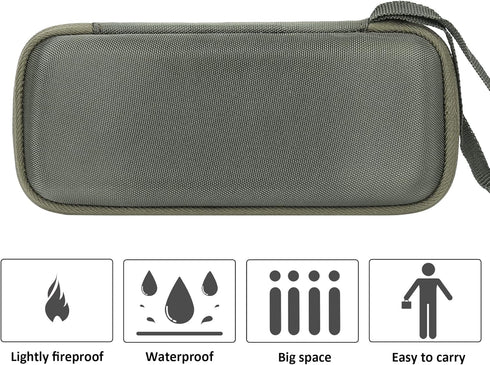 khanka Hard Travel Case for Sonos Roam 2 / Sonos Roam Portable Smart Bluetooth Speaker, Green