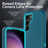 Samsung Galaxy S23 Case, Military Grade Shockproof/Dust Proof with 2Pcs Self Healing TPU Screen & Camera Lens