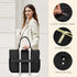 LOVEVOOK Teacher Tote Bag for Women Work, Laptop Bag Work Tote Bag Nurse Bags With Large Cup Holder, Professional