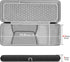 Geekria TKL Keyboard+Mouse Combo Case, Hard Shell Travel Bag for TKL 80% Compact 87 Key Mechanical Gaming Keyboard