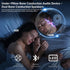 Mhaohuofu 16 Under Pillow Speaker for Sleeping, Dual Bone Conduction Bluetooth Pillow Speaker with LED Display, Two