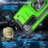 Anqrp Galaxy S20 FE 5G Case, Military Grade Protective Cover with Enhanced Metal Ring Kickstand, Grass Green
