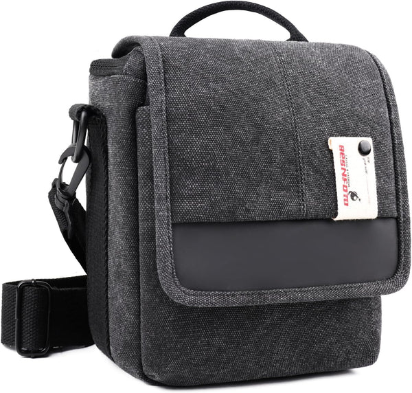 Besnfoto Mirrorless Camera Shoulder Bag Small Messenger Case Waist Bag Compatible for