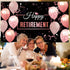 Blulu Retirement Party Decorations, Extra Large Fabric Retire Sign Banner Photo Booth Backdrop, 72.8 x 43.3 Inch