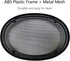 6" x 9" Speaker Grill Covers - Car Speaker Subwoofer Guard Protector, ABS Plastic Frame with Metal Mesh, Black