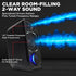 GOgroove Computer Speakers for Desktop and Laptop - USB Speakers with Loud 2-Way Drivers, Built-in Headphone & AUX