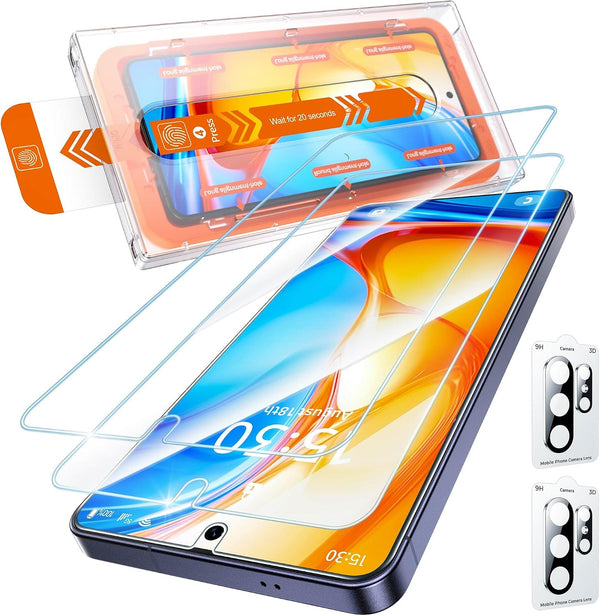 DIMONCOAT 2+2 Pack for Samsung Galaxy S26 Ultra Screen Protector 6.9'' with
