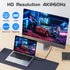 USB Type C Data Cable 10ft, Extra Long USB 3.2 to USB C Video and Power 4k Support, Compatible with MacBook