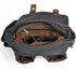 Waterproof Camera Bag/Case, Vintage Canvas Leather Trim DSLR SLR Shoulder Messenger Sling Bag for Nikon, Canon, Sony,