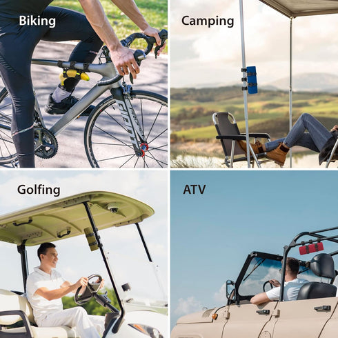 Bone Universal Bike Strap Holder for Waterbottle, Raincoat, Supplies, Music Speaker, Cycling Accessories for 22mm-88mm