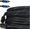 CableVantage HDMI Cable 30 FEET - V1.4 Ultra-High Speed with Ethernet, 18Gbps, 3D HD 1080p Ready, Blue