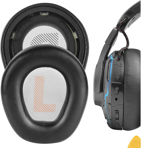 Geekria QuickFit Replacement Ear Pads for JBL Quantum ONE Wireless Headphones, Ear Cushions, Earpads, Ear Cups Cover