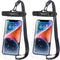 Waterproof Phone Pouch Bag - 7.5in Case for iPhone 15 Pro Max, Galaxy S23, Pixel 7a - Beach Travel Essential with