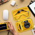 Hard Protective Case for Kodak PIXPRO WPZ2 Waterproof Digital Camera, Travel Case with Zipper Mesh Pocket (Yellow)