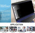 FILMEXT 15.6 inch Laptop Privacy Screen Filter, Anti-Spy, Anti-Glare, Anti Blue Light for Asus, Acer, Dell, Toshiba