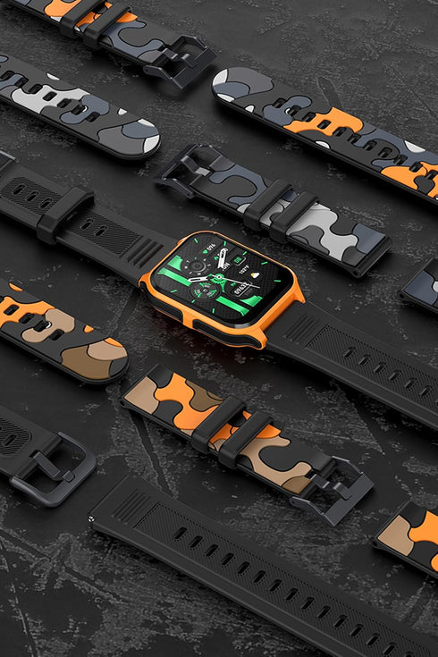 Yihou Rugged Military Smart Watch for Men, 1.83" Outdoor Running Smartwatch with Answer/Make Call, 100 Sport Modes