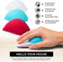 ELEMENTING 1 2 Mello Silicone Cushion Compatible with Apple Magic Mouse & (Marshmello White)
