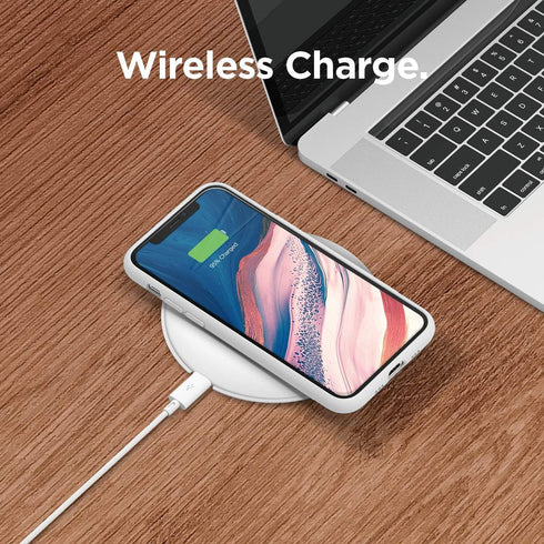 elago iPhone 11 Case, White, Liquid Silicone Full Body Protective Cover with Shockproof & Anti-Scratch Microfiber Lining