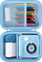 Hard Travel Case for Instant Print Camera Compatible with ESOXOFFORE/YTETCN/WEEFUN/GKTZ/Anchioo, Blue Storage Holder