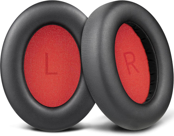 SOULWIT Earpads Cushions Replacement for 1MORE SonoFlow/SonoFlow SE Headphones, Soft Protein Leather Noise Isolation