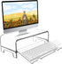 AMT 5.7 Inch Acrylic Monitor Stand and Laptop Riser with Keyboard Cover,