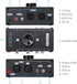 Stereo Audio Preamplifier - Black XLR Balanced RCA 3.5mm Input/Output Converter Adapter, Gain 20dB Phono Preamp