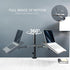 VIVO Single Laptop Notebook Desk Mount Stand - Fully Adjustable for Up to 17 inch Laptops, Black