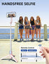 SelfieShow 41'' 360Rotate Tripod for Phone, Extendable Selfie Stick with Wireless Remote, Aluminum Cell Phone Tripod