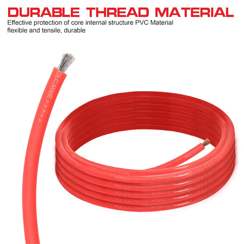Jeemiter 4 Gauge Car Amp Wiring Kit for Subwoofer, Amplifier Install Wiring Kits for Radio, Speakers, and Connections