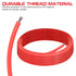 Jeemiter 4 Gauge Car Amp Wiring Kit for Subwoofer, Amplifier Install Wiring Kits for Radio, Speakers, and Connections