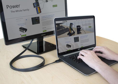 Plugable 6 Foot HDMI to VGA Adapter - Driverless Converter Cable Supporting Up to 1920 x 1080 (60Hz)