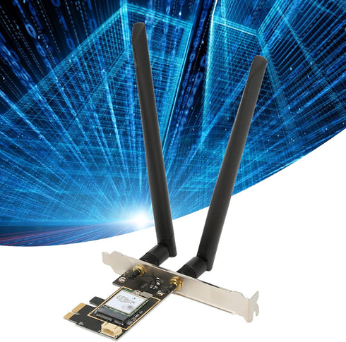 GOWENIC 6E PCIe Card, AW XB530NF MT7922 RZ616 2.4G 5G 6Ghz Tri Band Bluetooth 5.2 Network Card Adapter for Desktop PC