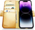 Dreem Fibonacci Wallet Case for iPhone 14 Pro - 2-in-1 Shockproof with Detachable Vegan Leather Folio
