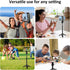 WOVTE 4 1 Mini Tripod for iPhone with Remote, in Pocket Size Selfie Stick for iPhone, Cell Phone Stand for Photograph