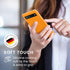 kwmobile Google Pixel 6a Case, Slim Protective TPU Silicone Phone Cover in Fruity Orange