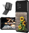 Wallet Case with Card Holder Slot for Samsung Galaxy A32 5G, Plank Sunflower