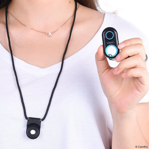 CamKix Bluetooth Camera Shutter Remote Control, Compatible with iOS and Android, Wireless Range Up to 30 ft