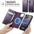 PlusnapX 13 2-in-1 13 6.1", Wallet Case for iPhone Compatible with Magsafe, PU Leather Flip RFID Blocking Card Holder